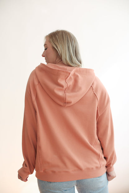 Movemama Big Hug Vertical Zip Breastfeeding Hoodie