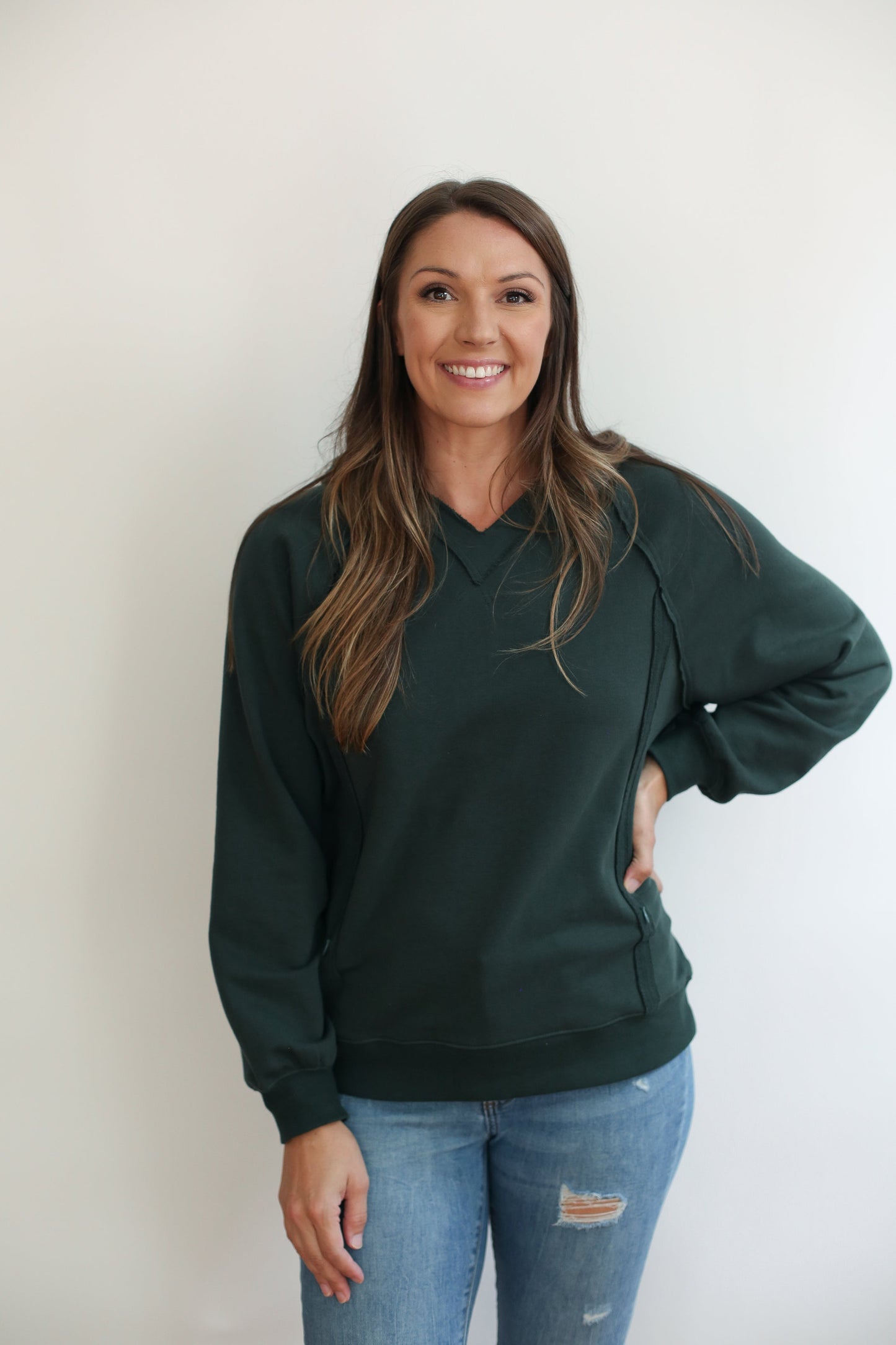 Movemama Big Hug Vertical Zip Breastfeeding Hoodie