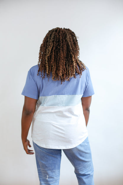 Movemama Full Zip Breastfeeding Tee