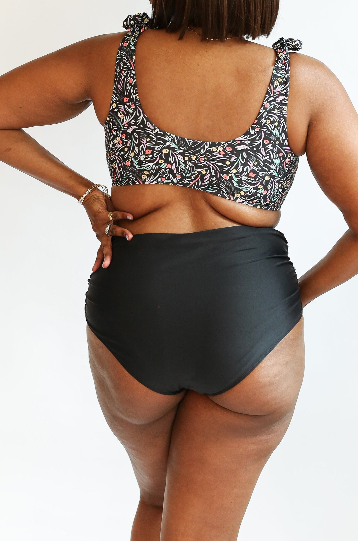 Movemama Full Coverage High Waist Bikini Bottoms