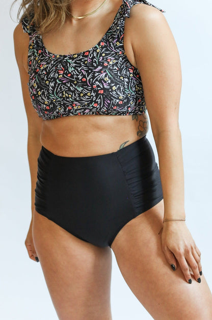 Movemama Moderate Coverage High Waist Bikini Bottoms