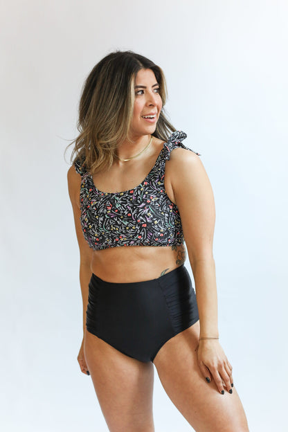 Movemama Tie Shoulder Breastfeeding Bikini Swimsuit Top