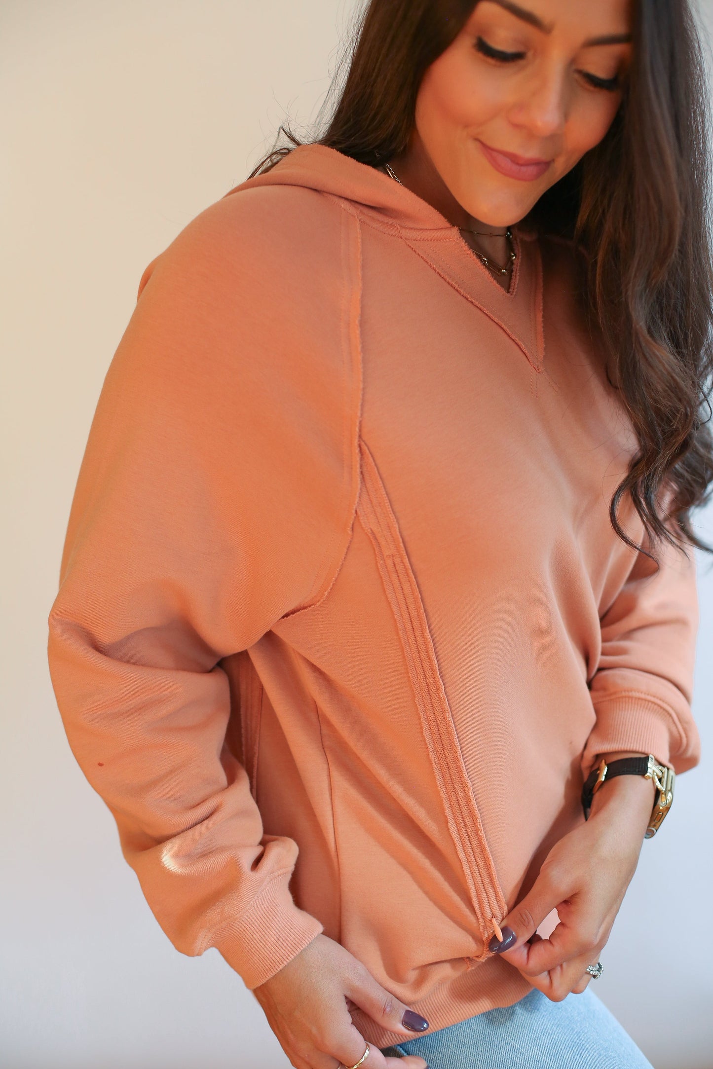 Movemama Big Hug Vertical Zip Breastfeeding Hoodie