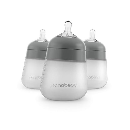 Nanobébé Flexy Silicone Baby Bottle 9oz