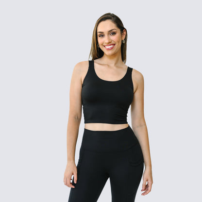 Love and Fit SoftLuxe Long Crop Top