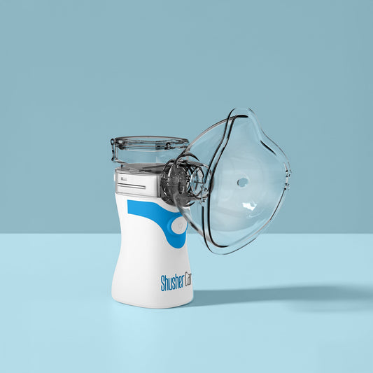 Shusher Care Portable Nebulizer – Whisper-Quiet Mesh