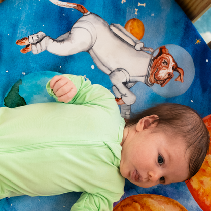Moon Star Baby Nestig Mini Compatible: Space Crib Sheet