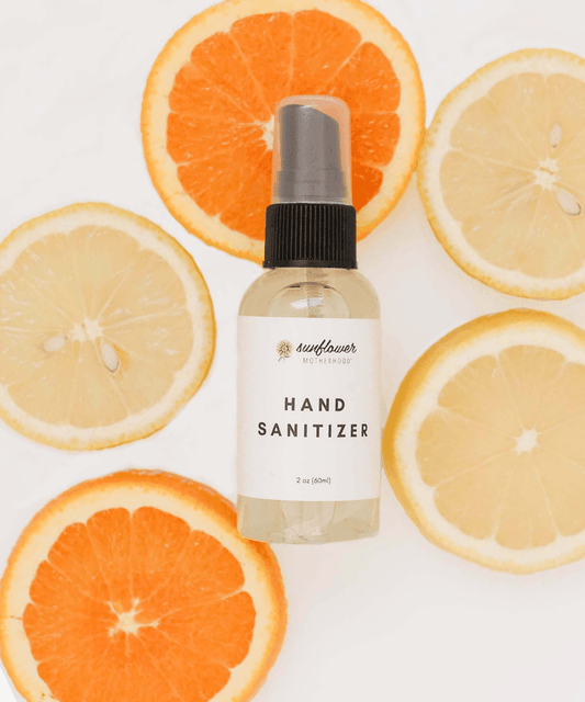 Sunflower Motherhood Hand Sanitizer - Gentle Lemon Lavender Spray