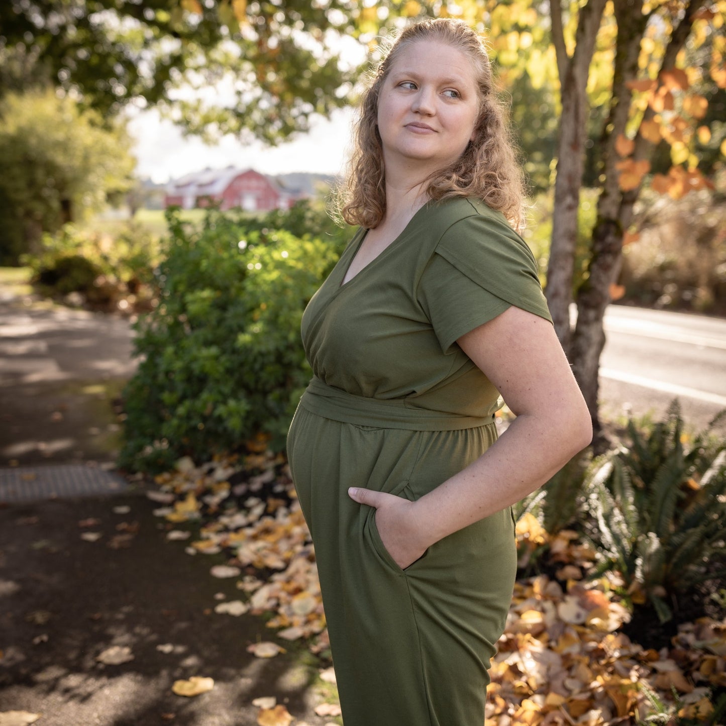 ñuñuy Sofia Nursing Jumpsuit