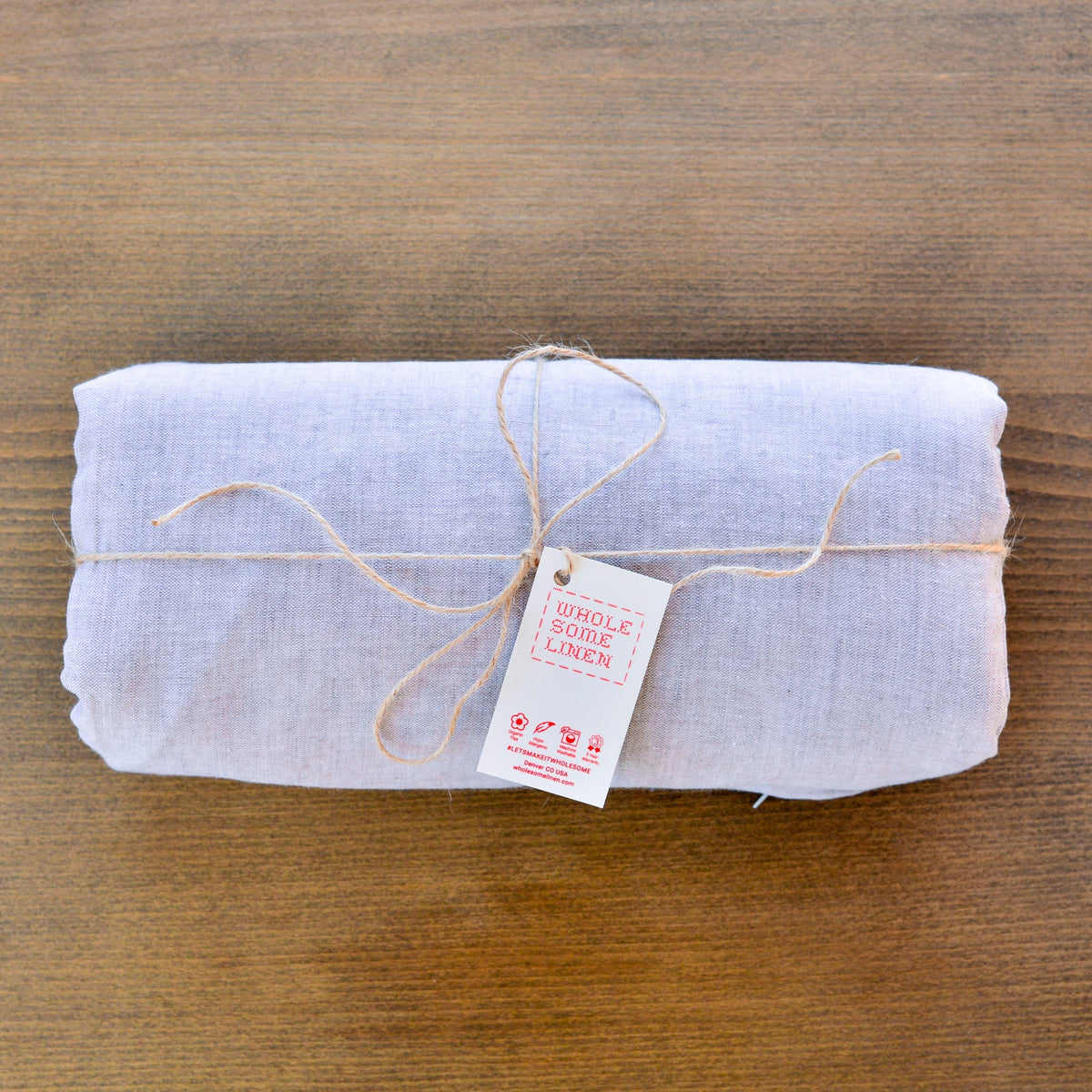 Wholesome Linen Organic Diaper Changing Mat
