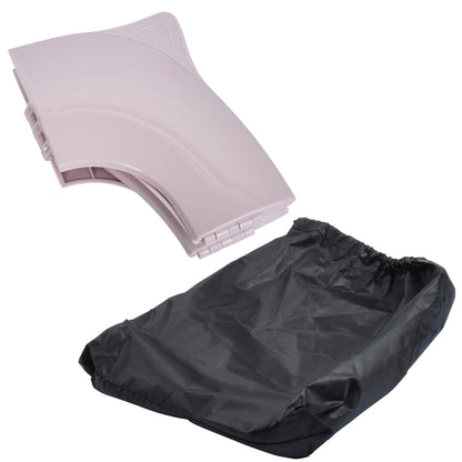 Three Little Tots Folding Kids Toddler Travel Potty Seat - Blush Pink