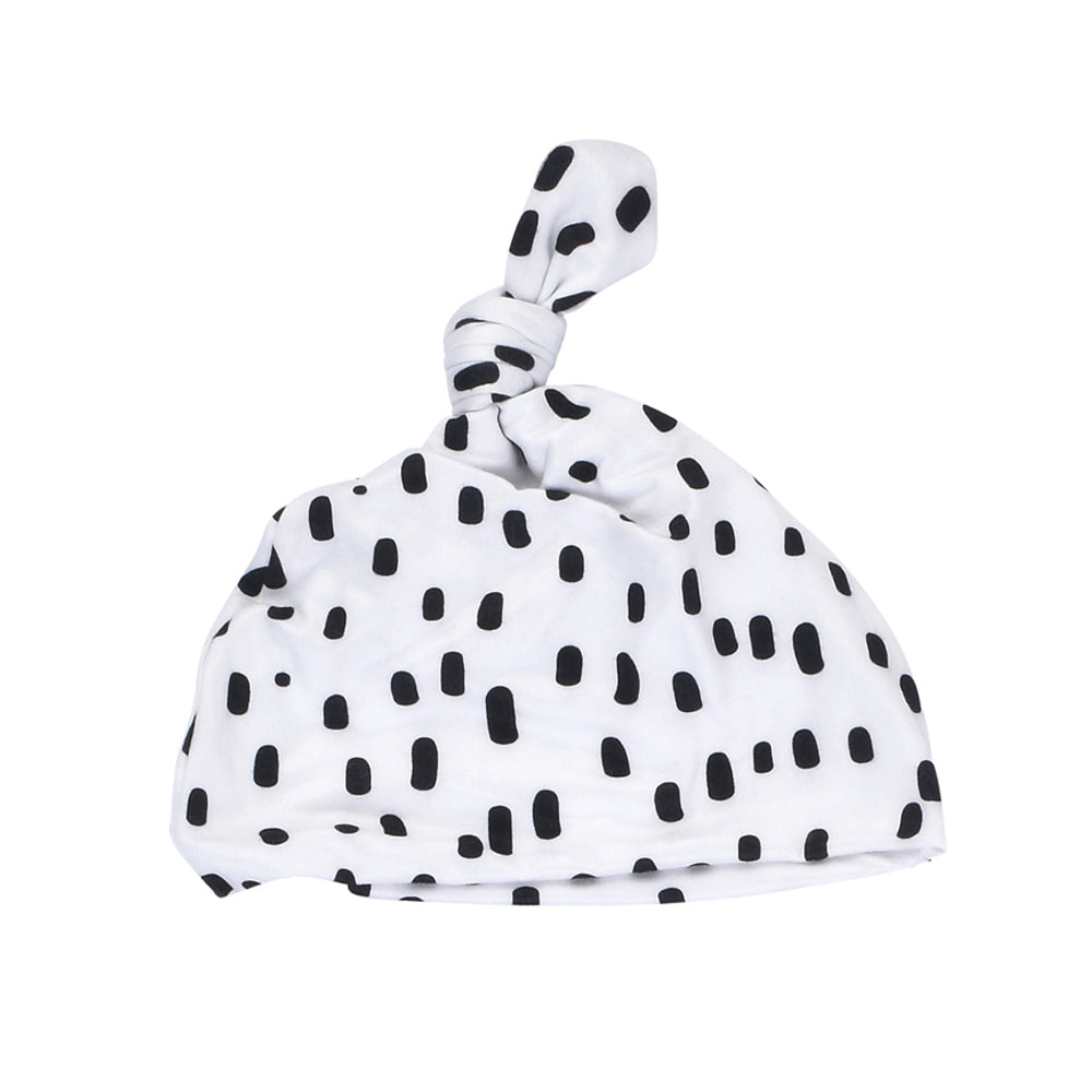 Three Little Tots Polka Dot Newborn Hat