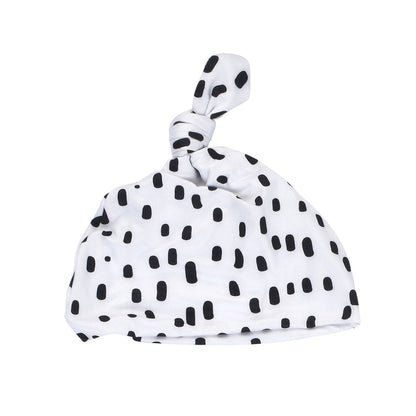 Three Little Tots Polka Dot Newborn Hat