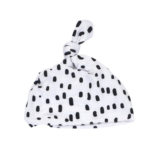 Three Little Tots Polka Dot Newborn Hat