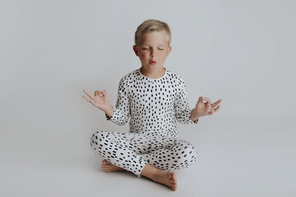 Three Little Tots Polka Dot Kids Pajamas