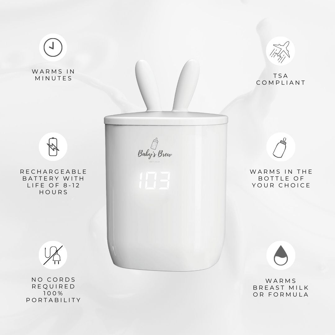 The Baby's Brew Portable Bottle Warmer Pro Set