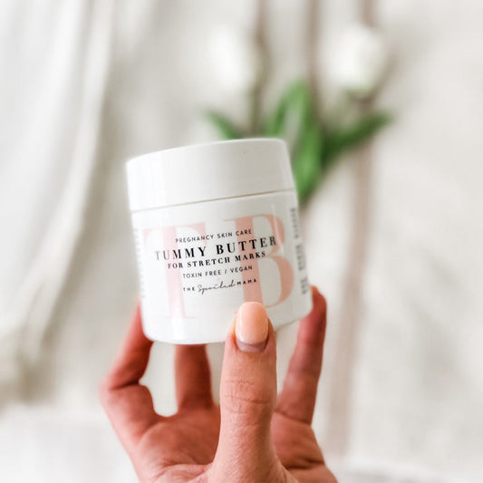 The Spoiled Mama Tummy Butter Post Pregnancy Stretch Mark Cream - Fade & Nourish Postpartum Skin