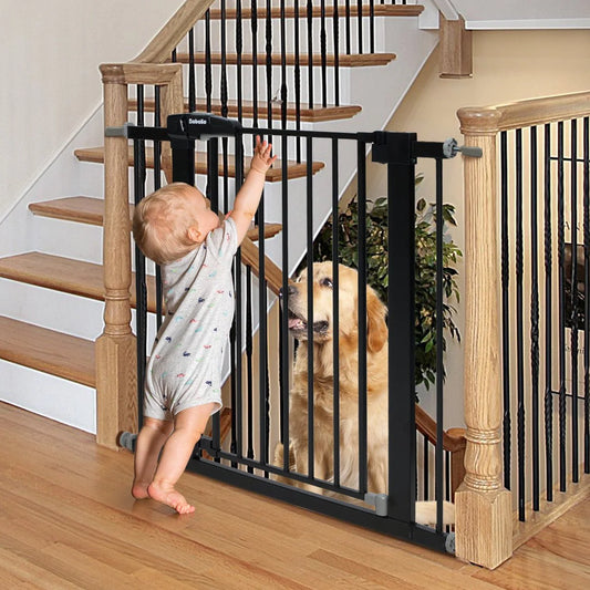 Babelio PressGuard C5 | Tall Pressure-Mounted Baby Gate