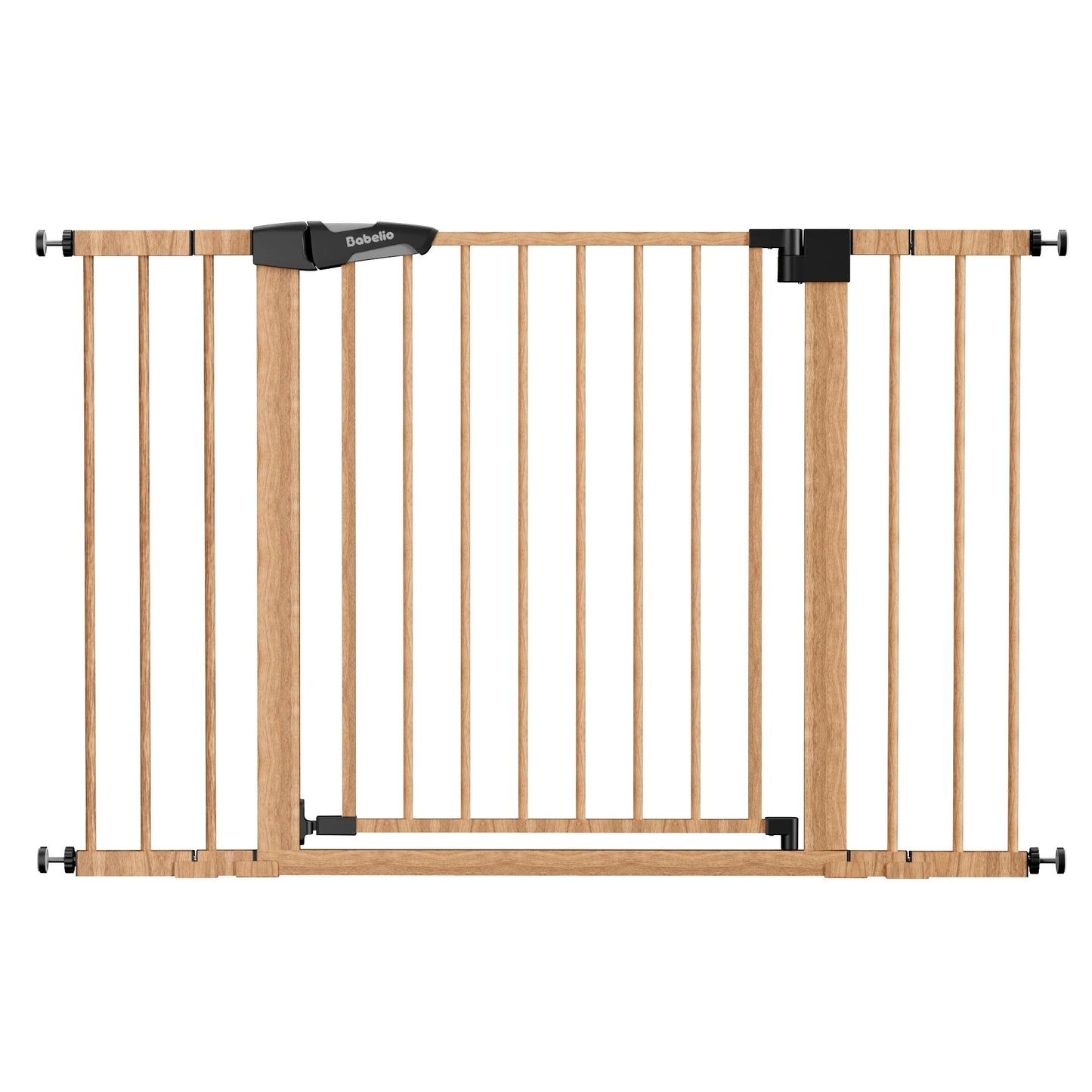 Babelio PressGuard C5&P7 Wood Pattern | Pressure-Mounted Baby Gate
