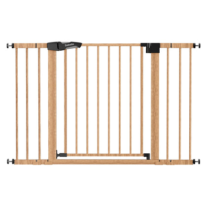 Babelio PressGuard C5&P7 Wood Pattern | Pressure-Mounted Baby Gate