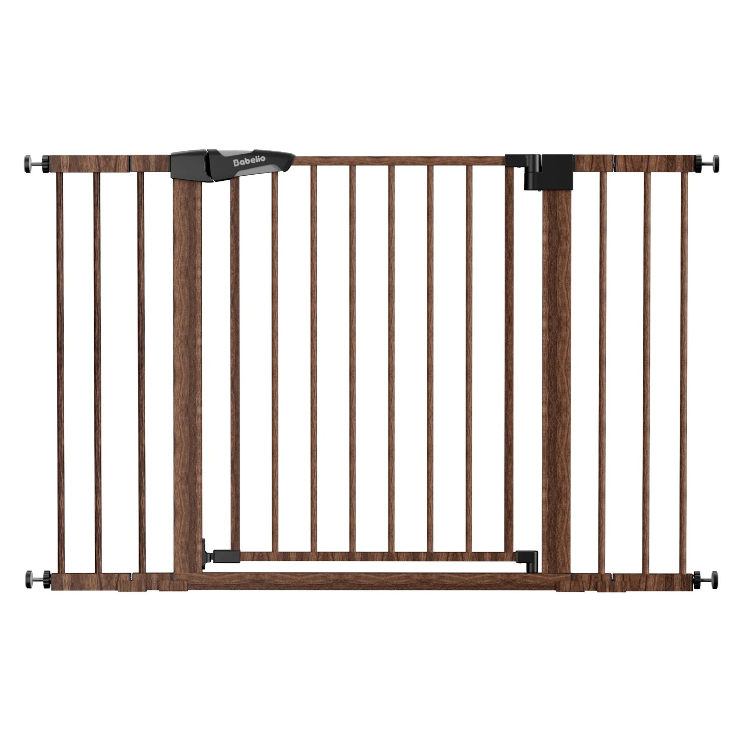 Babelio PressGuard C5&P7 Wood Pattern | Pressure-Mounted Baby Gate