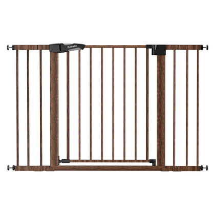 Babelio PressGuard C5&P7 Wood Pattern | Pressure-Mounted Baby Gate