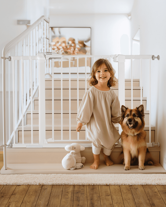Babelio PressGuard P7 | Expandable Pressure-Mounted Baby Gate