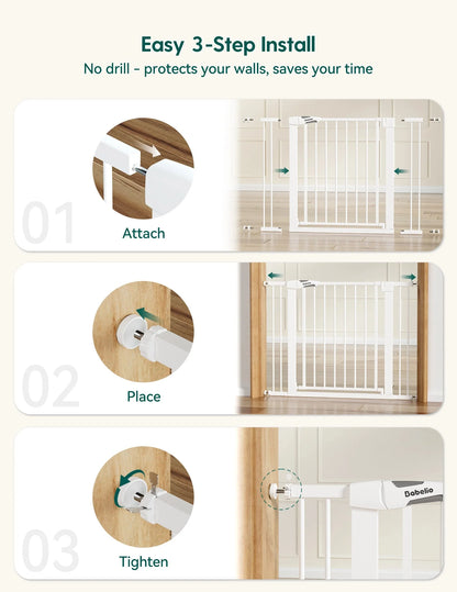 Babelio PressGuard P7 | Expandable Pressure-Mounted Baby Gate