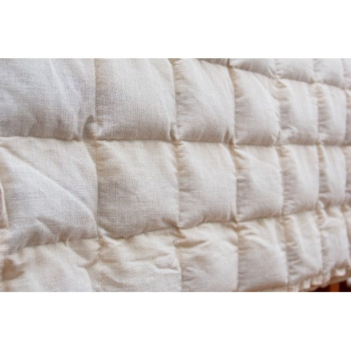 Wholesome Linen Organic Flax Seed Weighted Blanket