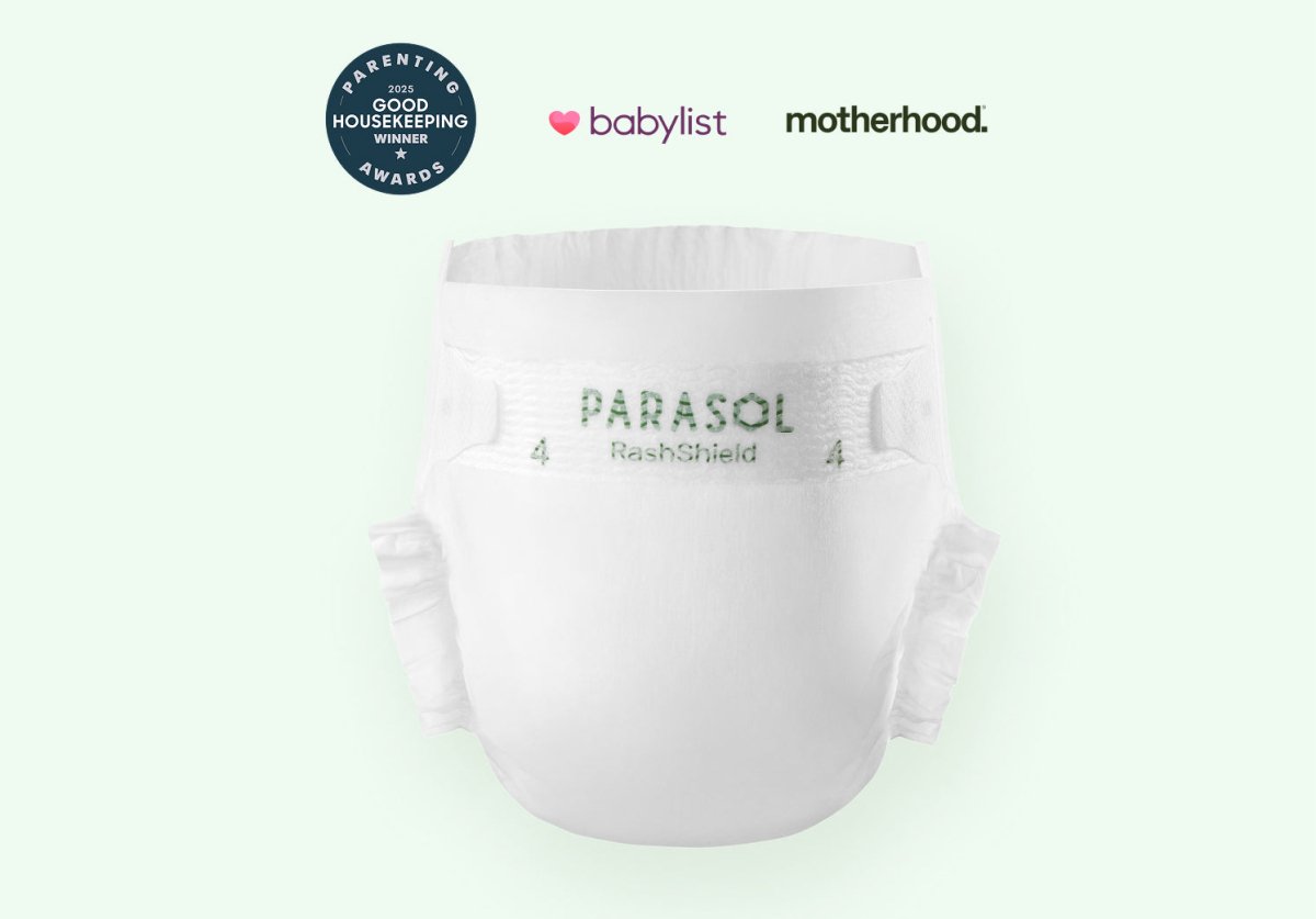 Parasol Co Pure White RashShield® Diapers