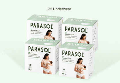Parasol Co Recovery Care™ Postpartum Underwear