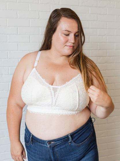 Davin & Adley Riley Pumping & Nursing Lace Bralette