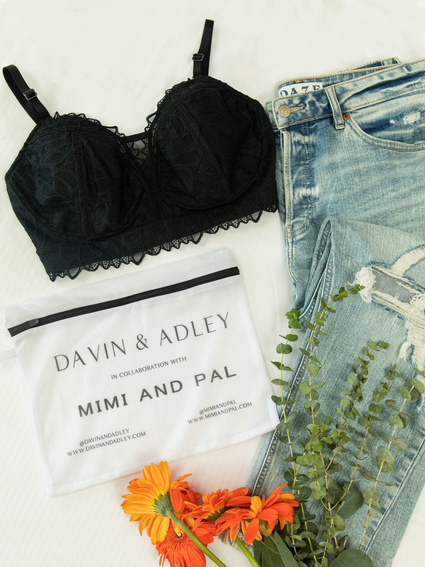 Davin & Adley Riley Pumping & Nursing Lace Bralette