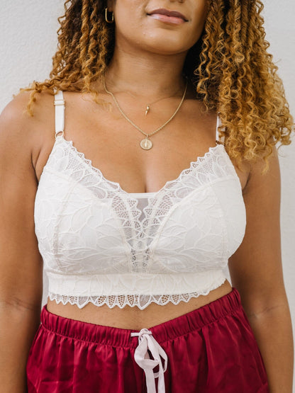 Davin & Adley Riley Pumping & Nursing Lace Bralette