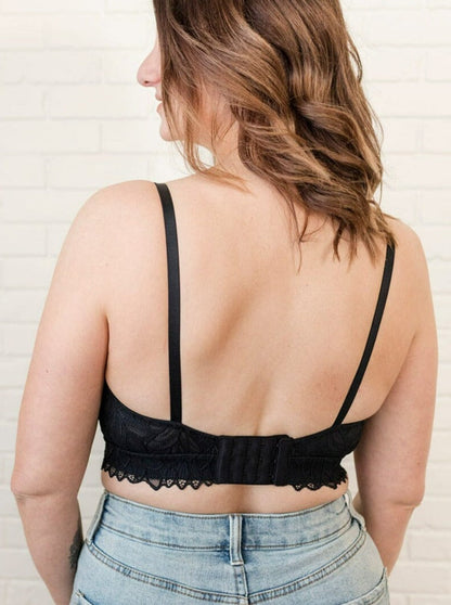Davin & Adley Riley Pumping & Nursing Lace Bralette