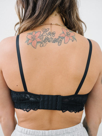Davin & Adley Riley Pumping & Nursing Lace Bralette