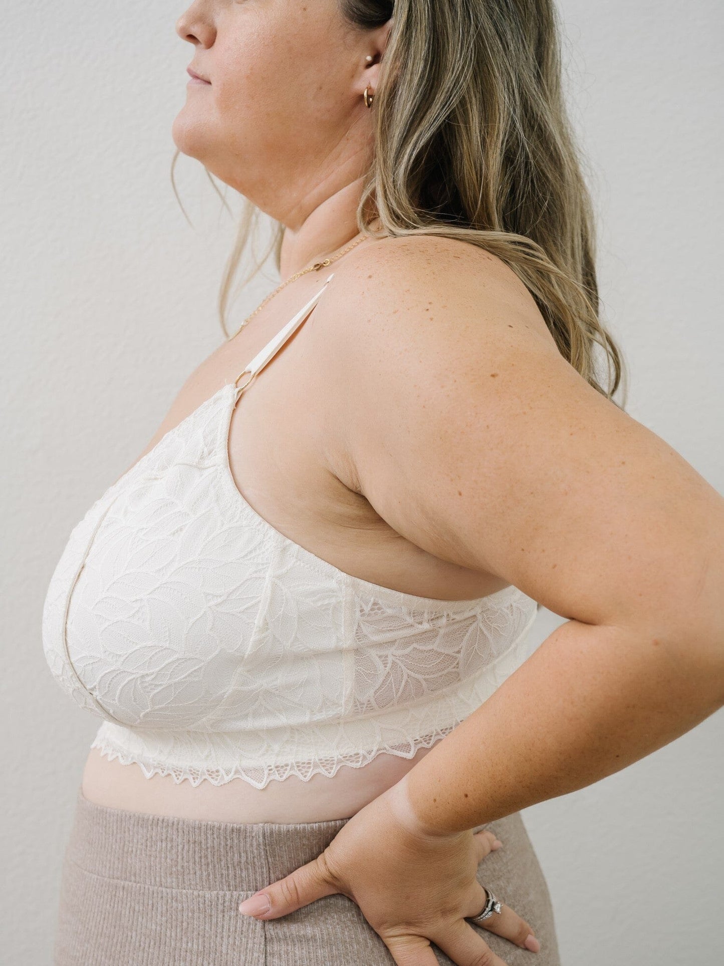Davin & Adley Riley Pumping & Nursing Lace Bralette