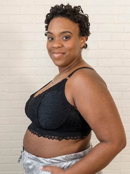 Davin & Adley Riley Pumping & Nursing Lace Bralette