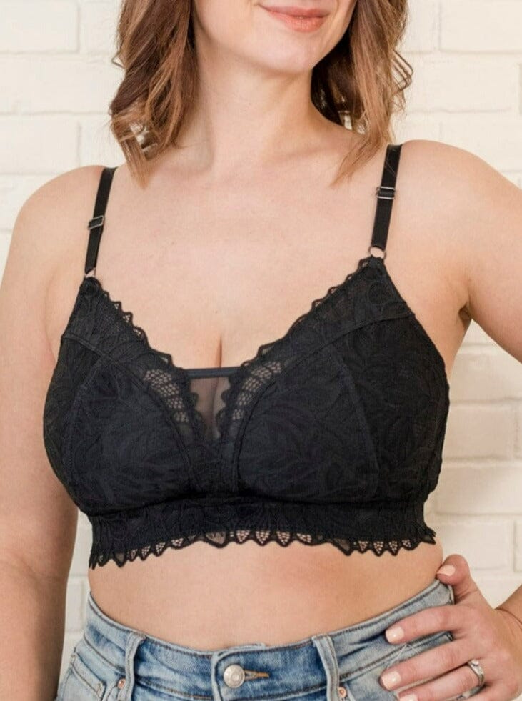 Davin & Adley Riley Pumping & Nursing Lace Bralette