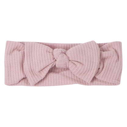 Three Little Tots Rose Waffle Headband