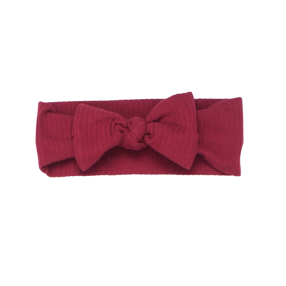Three Little Tots Ribbed Knot Headband