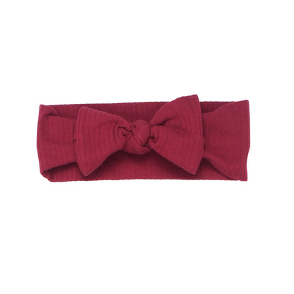 Three Little Tots Ribbed Knot Headband