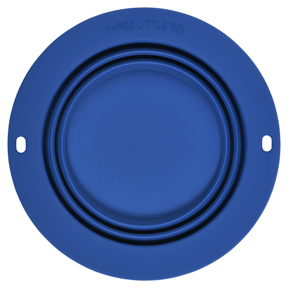 Three Little Tots Sailor Collapsible Bowl for Travel or Home
