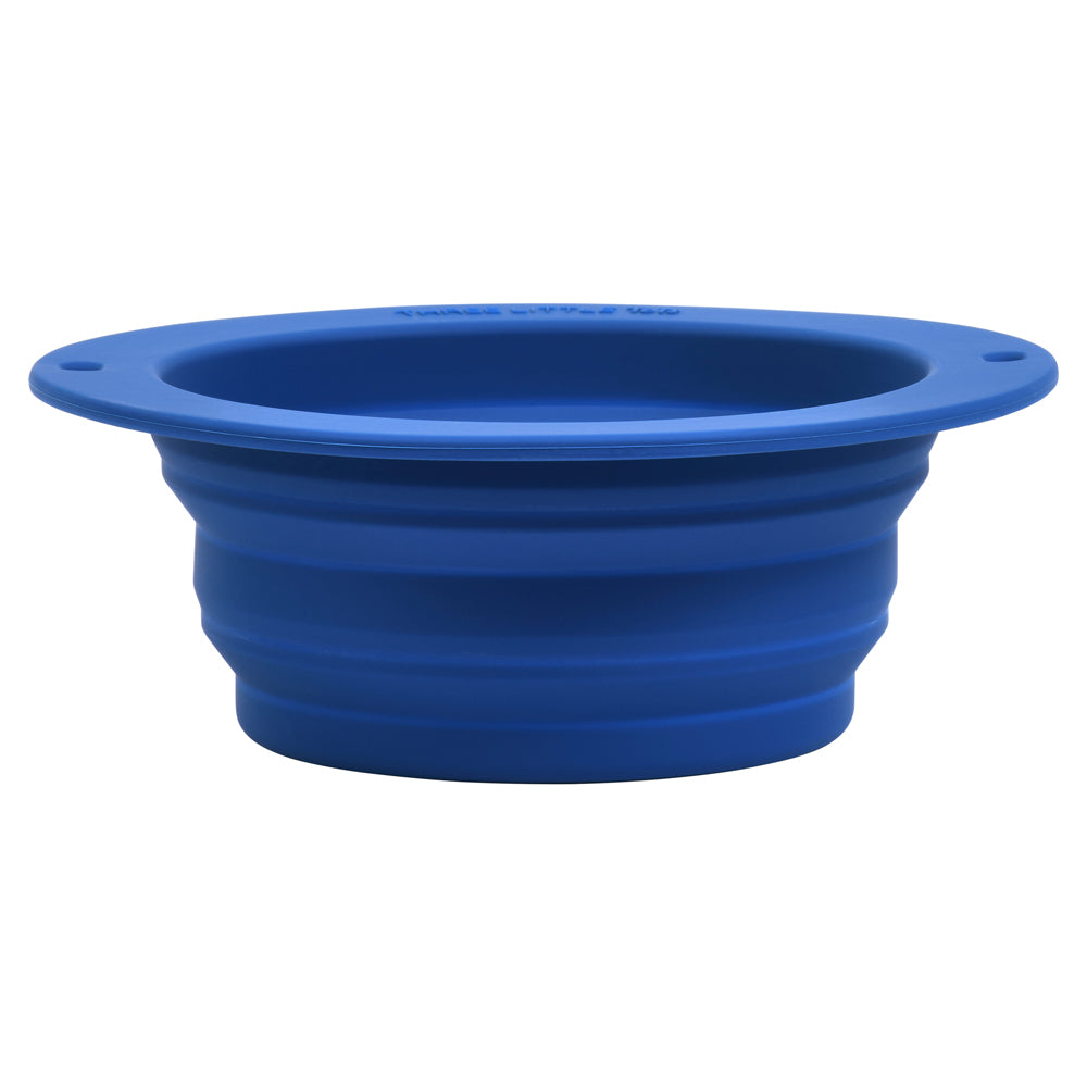 Three Little Tots Sailor Collapsible Bowl for Travel or Home