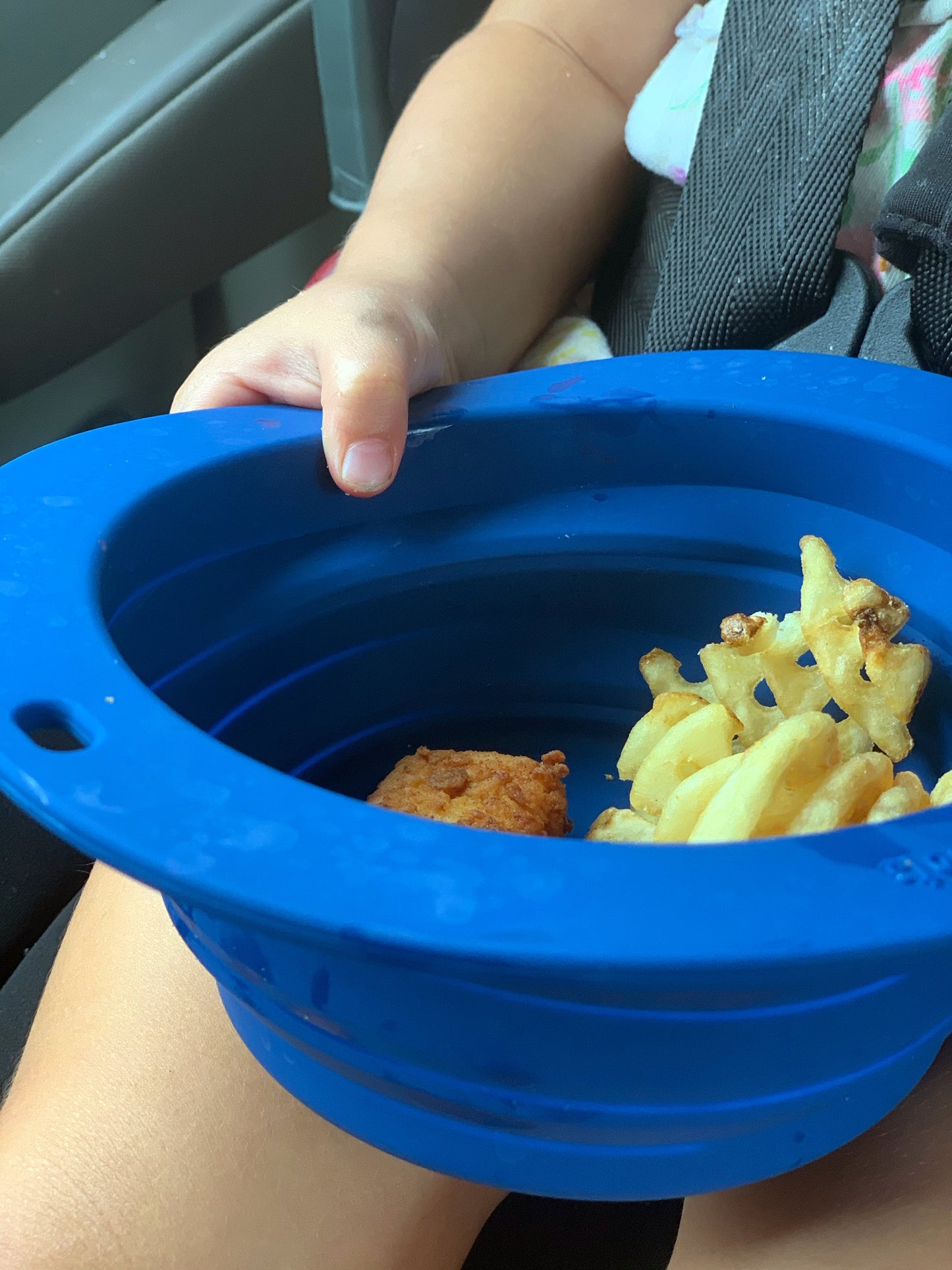 Three Little Tots Sailor Collapsible Bowl for Travel or Home
