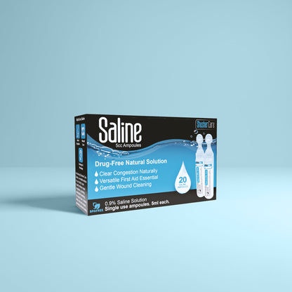 Shusher Care Saline Ampoules – Sterile Single-Use