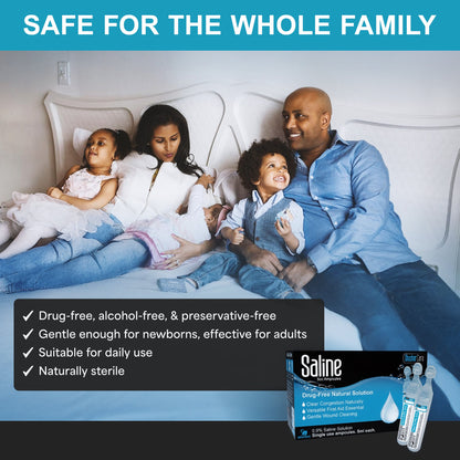 Shusher Care Saline Ampoules – Sterile Single-Use