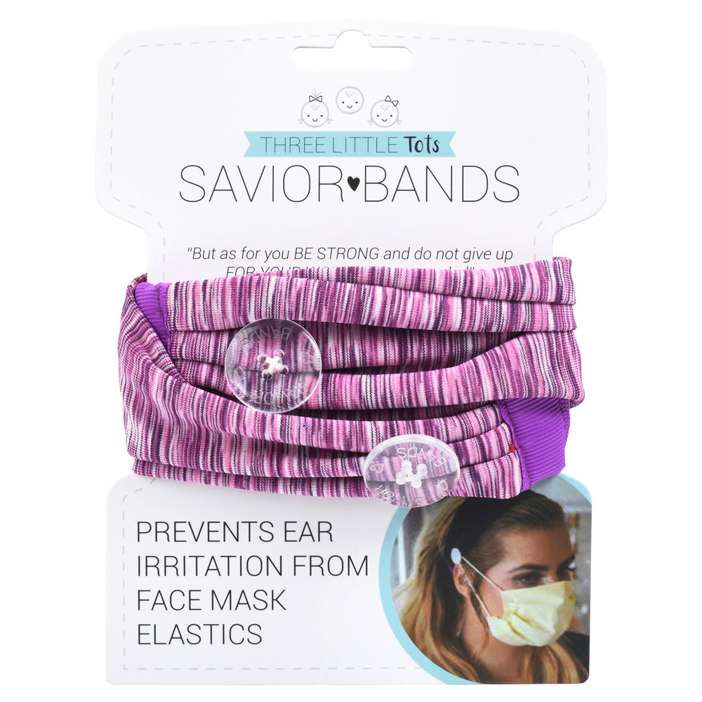 Three Little Tots Purple Savior Bands