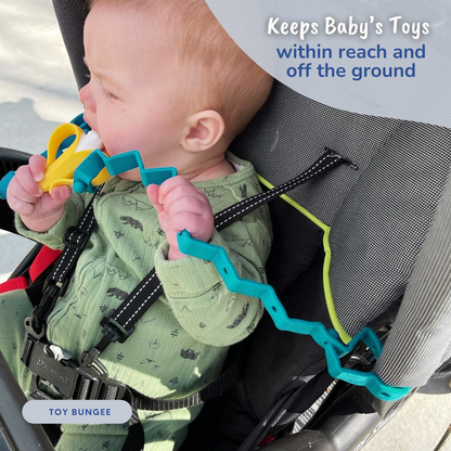 Busy Baby Toy Bungee Tether VIOLET