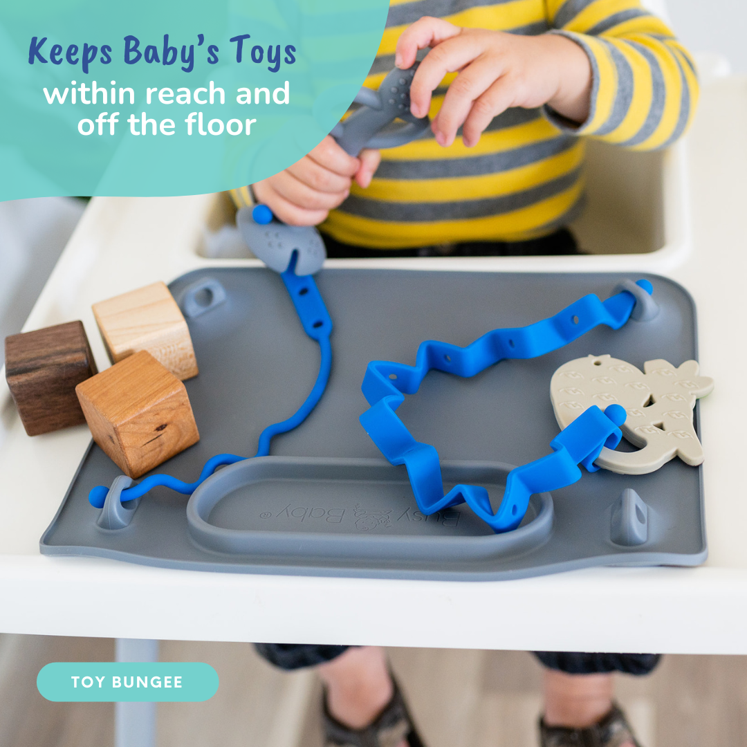 Busy Baby Toy Bungee Tether PINK